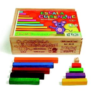 Escala Cuisenaire Individual (68 barras) 