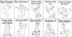 Carimbos Psico Avaliação Animais Amazônicos - Jott Play-104