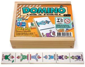 Domino Cor e Forma (28 pecas)