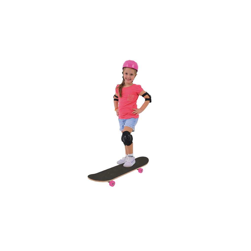 Conjunto Skate Radical Girl Com Lixa e Acessórios