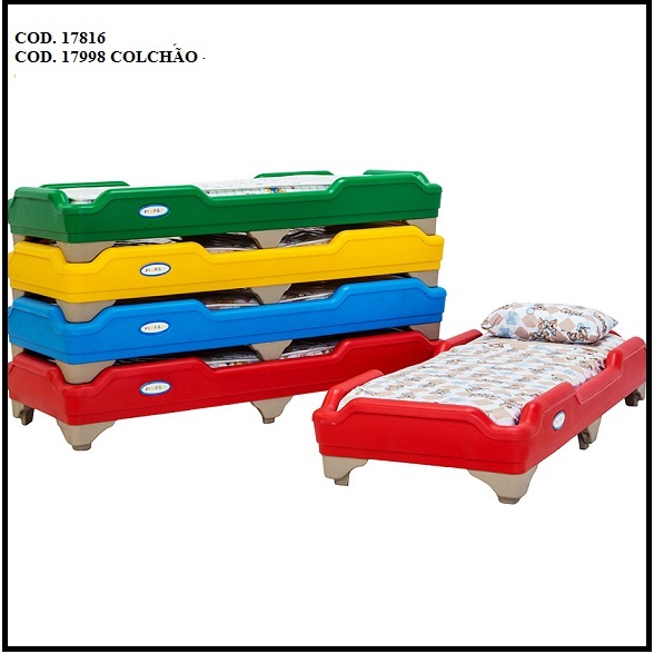 CAMA INFANTIL EM PLSTICO