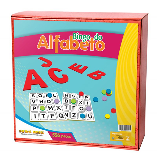 Bingo do Alfabeto  Atividade de Alfabetização e Letramento