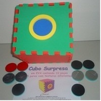 CUBO SURPRESA DE EVA 10 PEAS