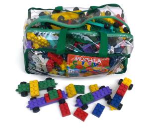 Mochila Criativa (400 pecas tipo lego)