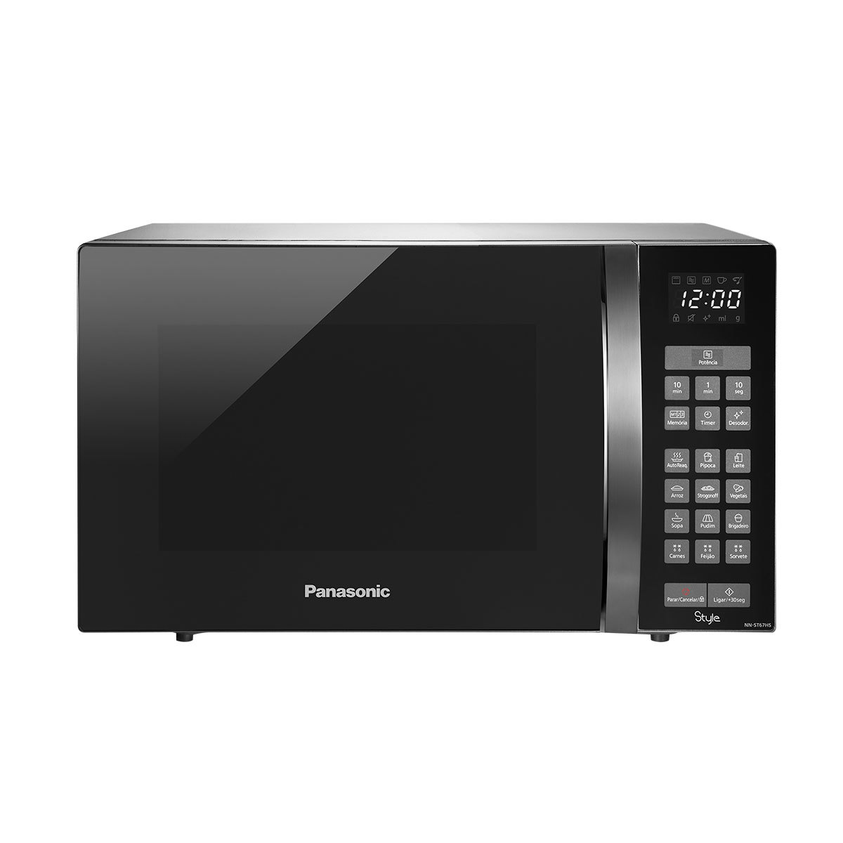 Micro-ondas Panasonic Style NN-ST67HSRUN 32 Litros Inox 110V