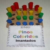 PINOS COLORIDOS IMANTADOS