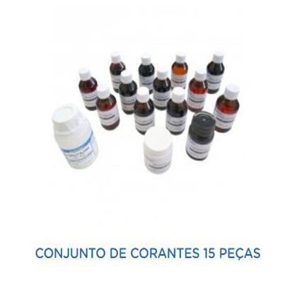 CONJUNTO DE CORANTES 15 PEAS